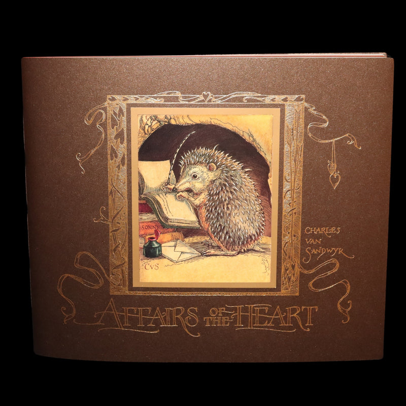 2019 Rare Signed Book - Affairs Of The Heart by Charles van Sandwyk
