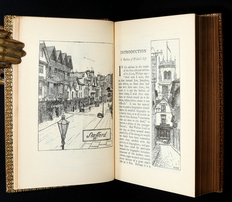 1926 Rare Luxurious Binding by Riviere - The Compleat Angler