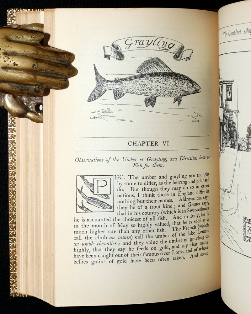 1926 Rare Luxurious Binding by Riviere - The Compleat Angler