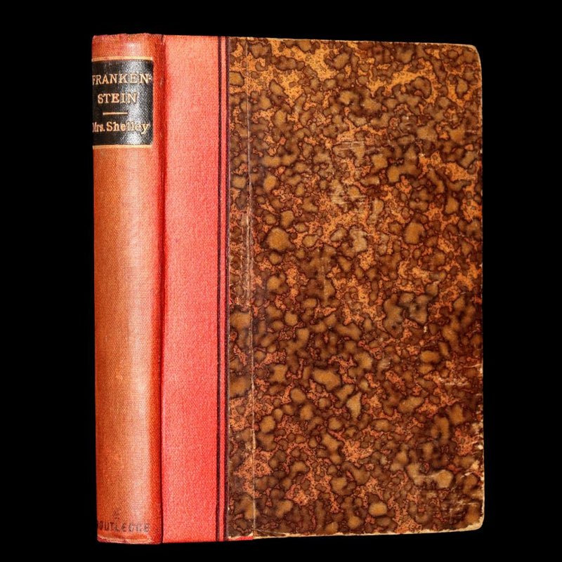1888 Rare Book - Frankenstein or, The Modern Prometheus by Mary Shelley