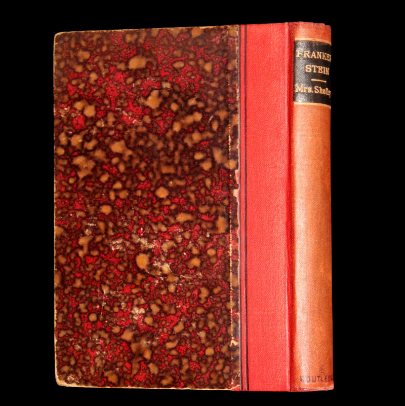 1888 Rare Book - Frankenstein or, The Modern Prometheus by Mary Shelley