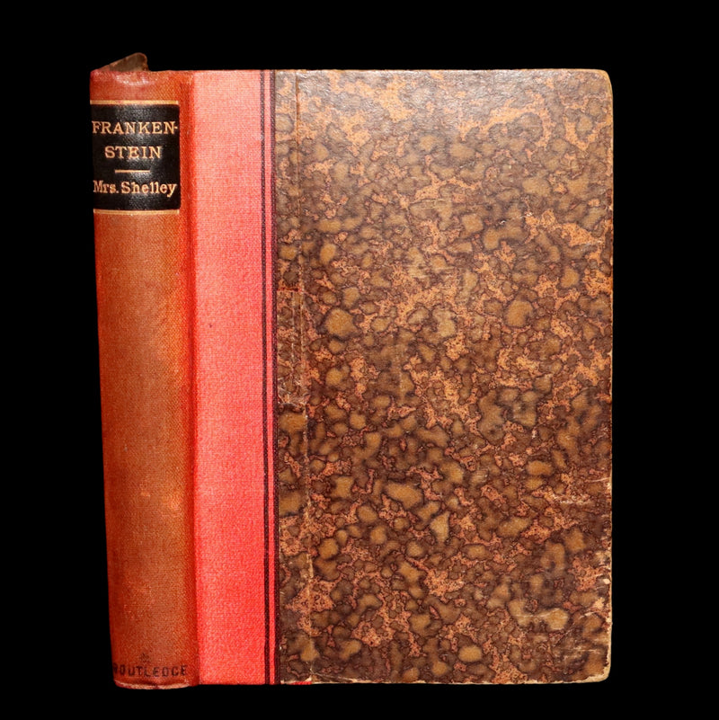 1888 Rare Book - Frankenstein or, The Modern Prometheus by Mary Shelley