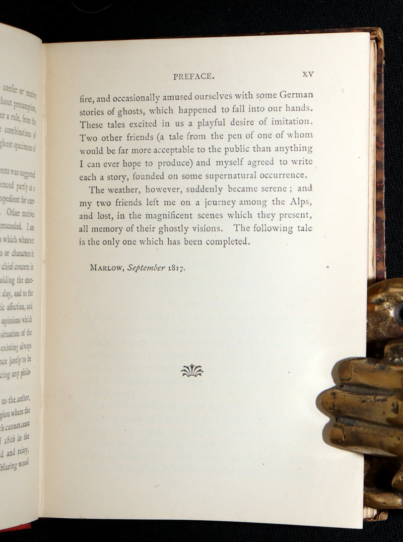 1888 Rare Book - Frankenstein or, The Modern Prometheus by Mary Shelley