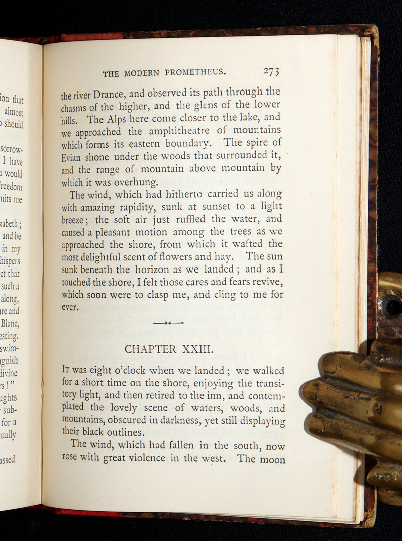 1888 Rare Book - Frankenstein or, The Modern Prometheus by Mary Shelley