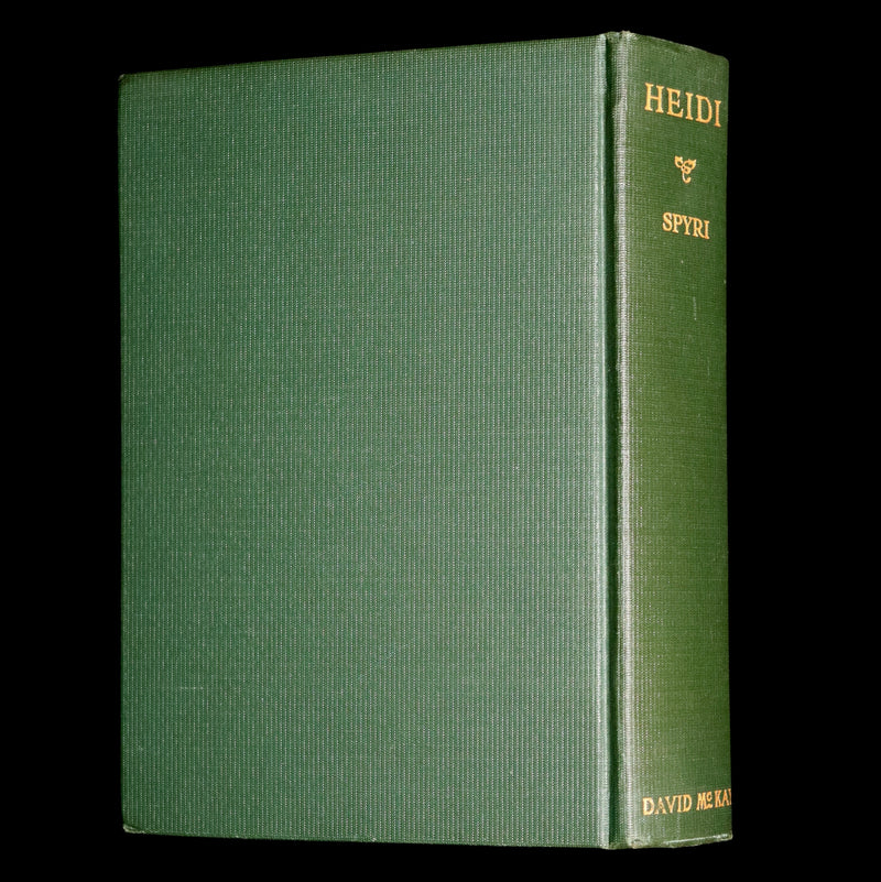 1923 First Anne Anderson Illustrated Edition - Heidi by Johanna Spyri