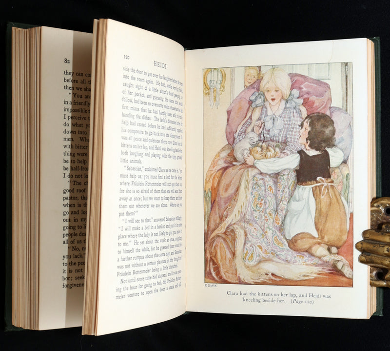 1923 First Anne Anderson Illustrated Edition - Heidi by Johanna Spyri
