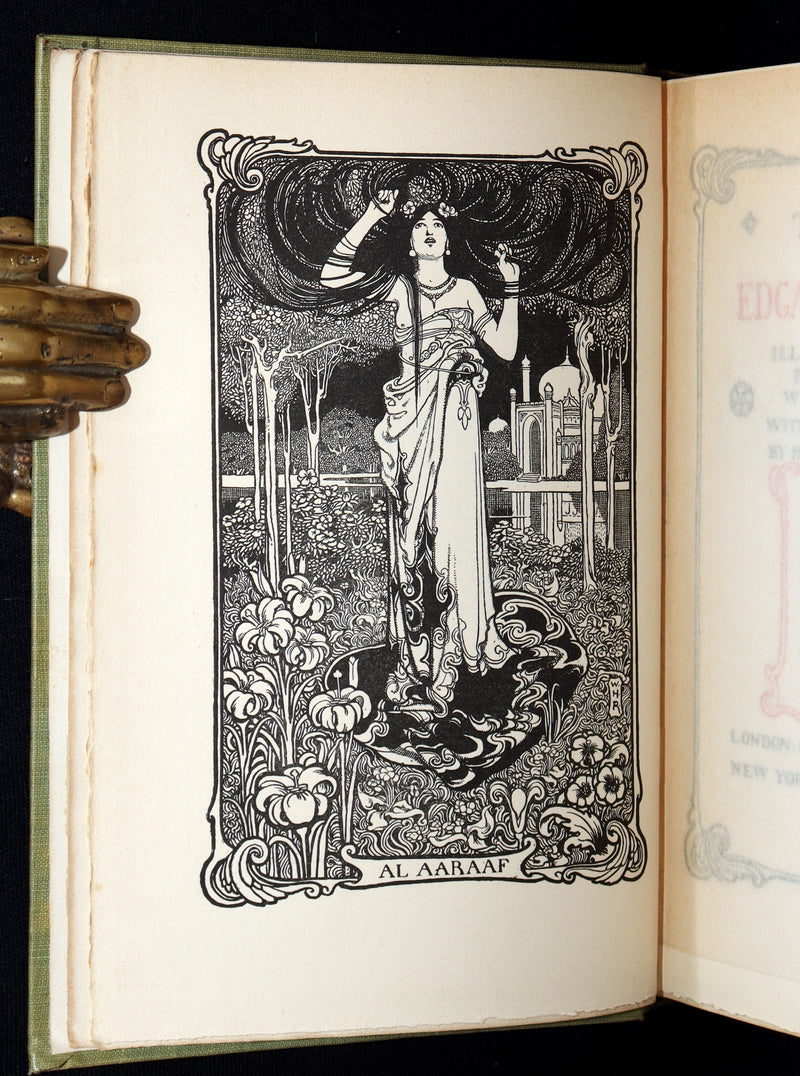 1900 First W. Heath Robinson illustrated Edition - The Poems of Edgar Allan Poe
