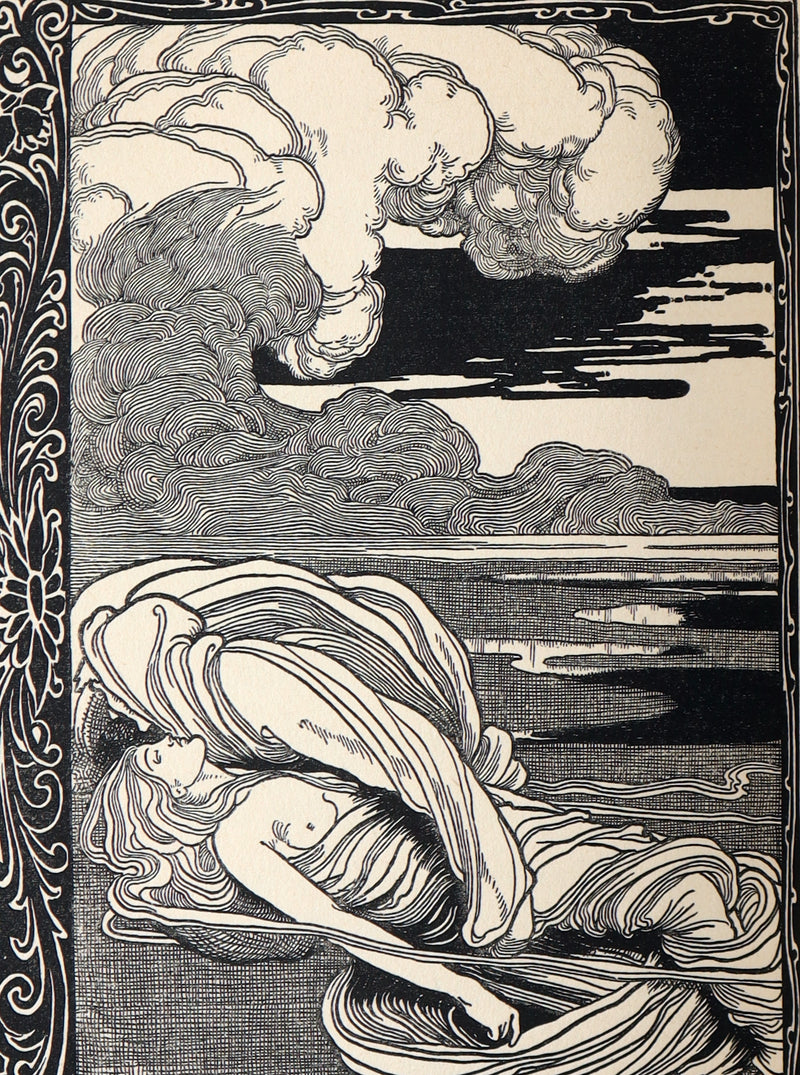 1900 First W. Heath Robinson illustrated Edition - The Poems of Edgar Allan Poe