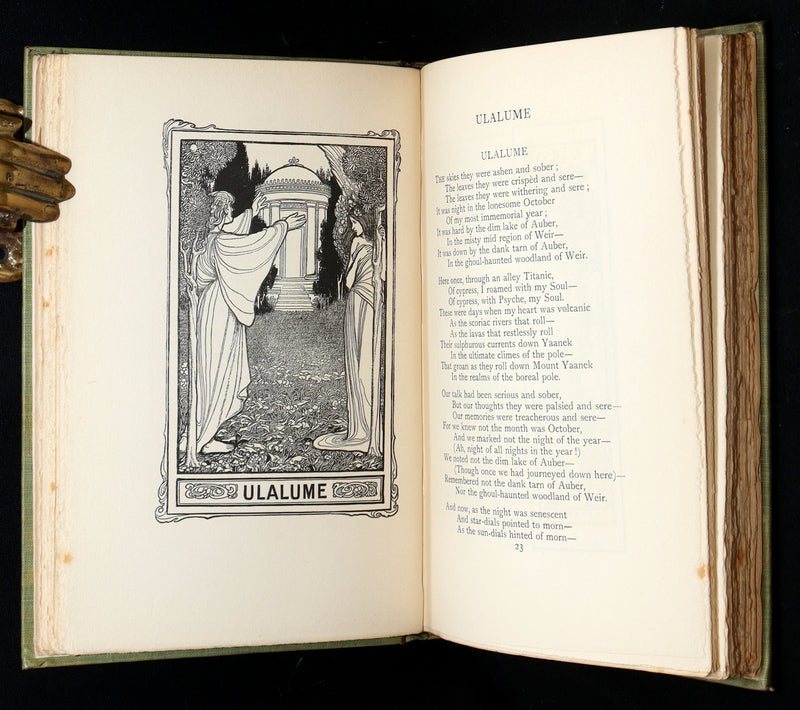 1900 First W. Heath Robinson illustrated Edition - The Poems of Edgar Allan Poe