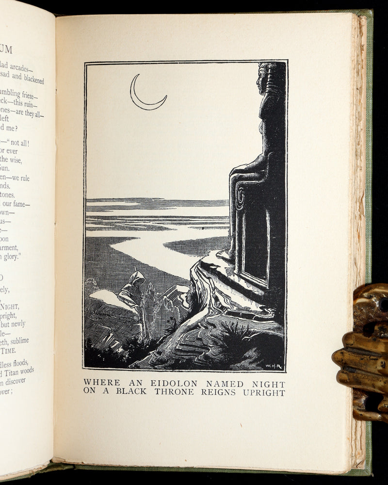 1900 First W. Heath Robinson illustrated Edition - The Poems of Edgar Allan Poe