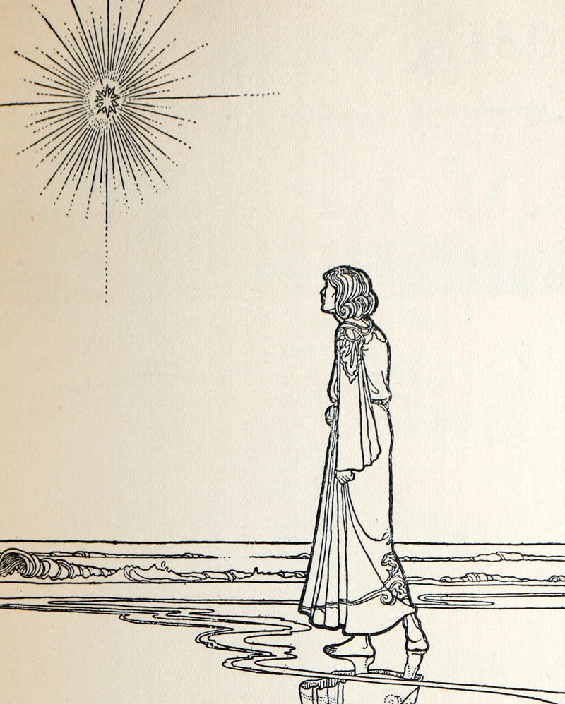 1900 First W. Heath Robinson illustrated Edition - The Poems of Edgar Allan Poe