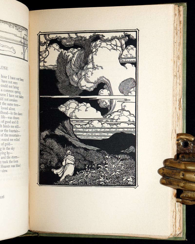 1900 First W. Heath Robinson illustrated Edition - The Poems of Edgar Allan Poe