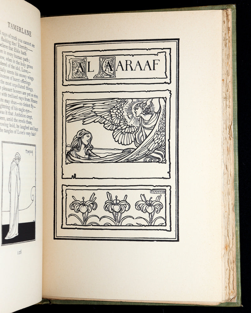 1900 First W. Heath Robinson illustrated Edition - The Poems of Edgar Allan Poe