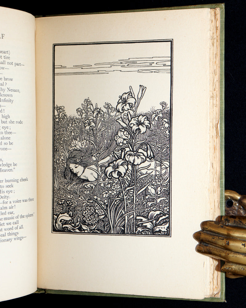 1900 First W. Heath Robinson illustrated Edition - The Poems of Edgar Allan Poe
