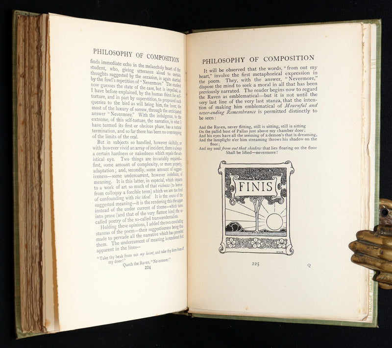 1900 First W. Heath Robinson illustrated Edition - The Poems of Edgar Allan Poe