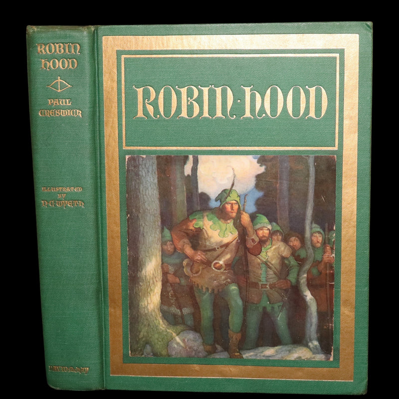 1917 First illustrated Edition by N.C. Wyeth - Robin Hood
