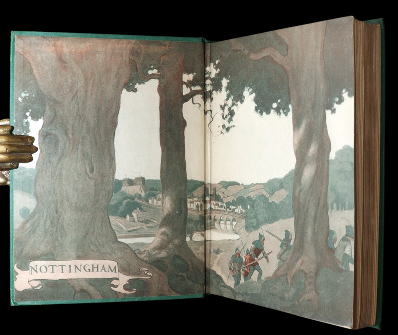 1917 First illustrated Edition by N.C. Wyeth - Robin Hood