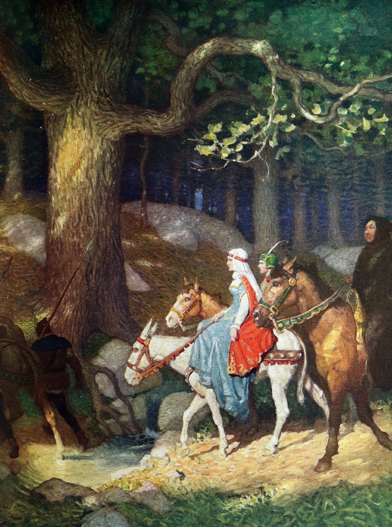 1917 First illustrated Edition by N.C. Wyeth - Robin Hood