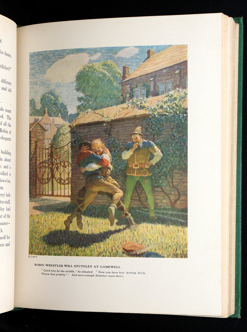 1917 First illustrated Edition by N.C. Wyeth - Robin Hood