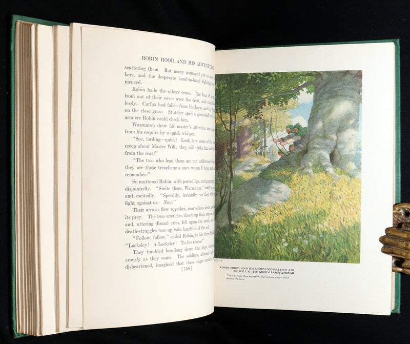 1917 First illustrated Edition by N.C. Wyeth - Robin Hood