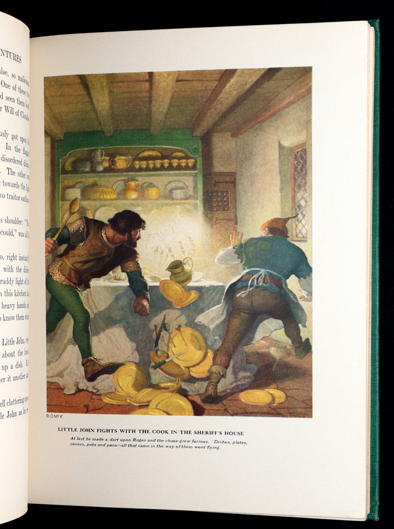 1917 First illustrated Edition by N.C. Wyeth - Robin Hood