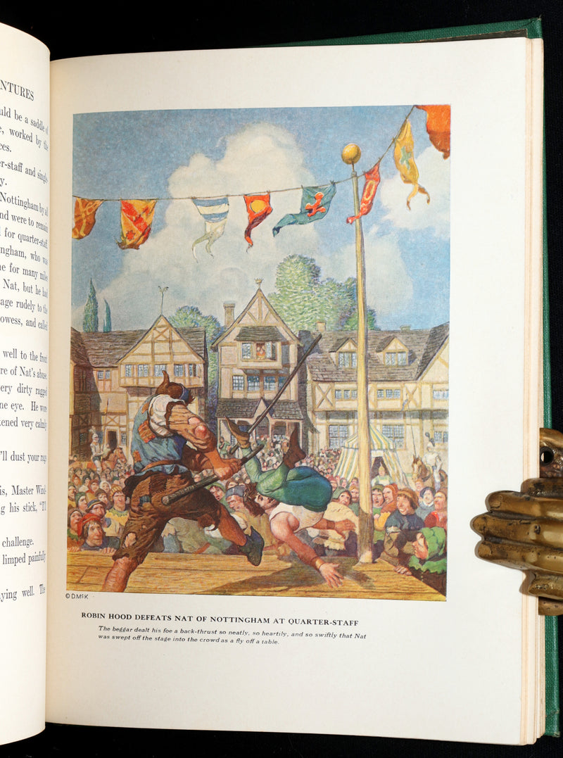 1917 First illustrated Edition by N.C. Wyeth - Robin Hood