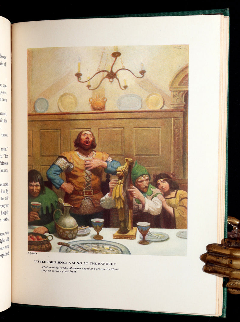 1917 First illustrated Edition by N.C. Wyeth - Robin Hood