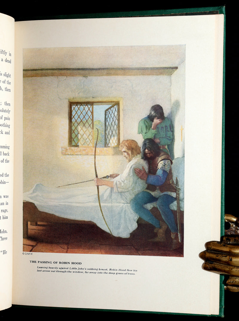 1917 First illustrated Edition by N.C. Wyeth - Robin Hood