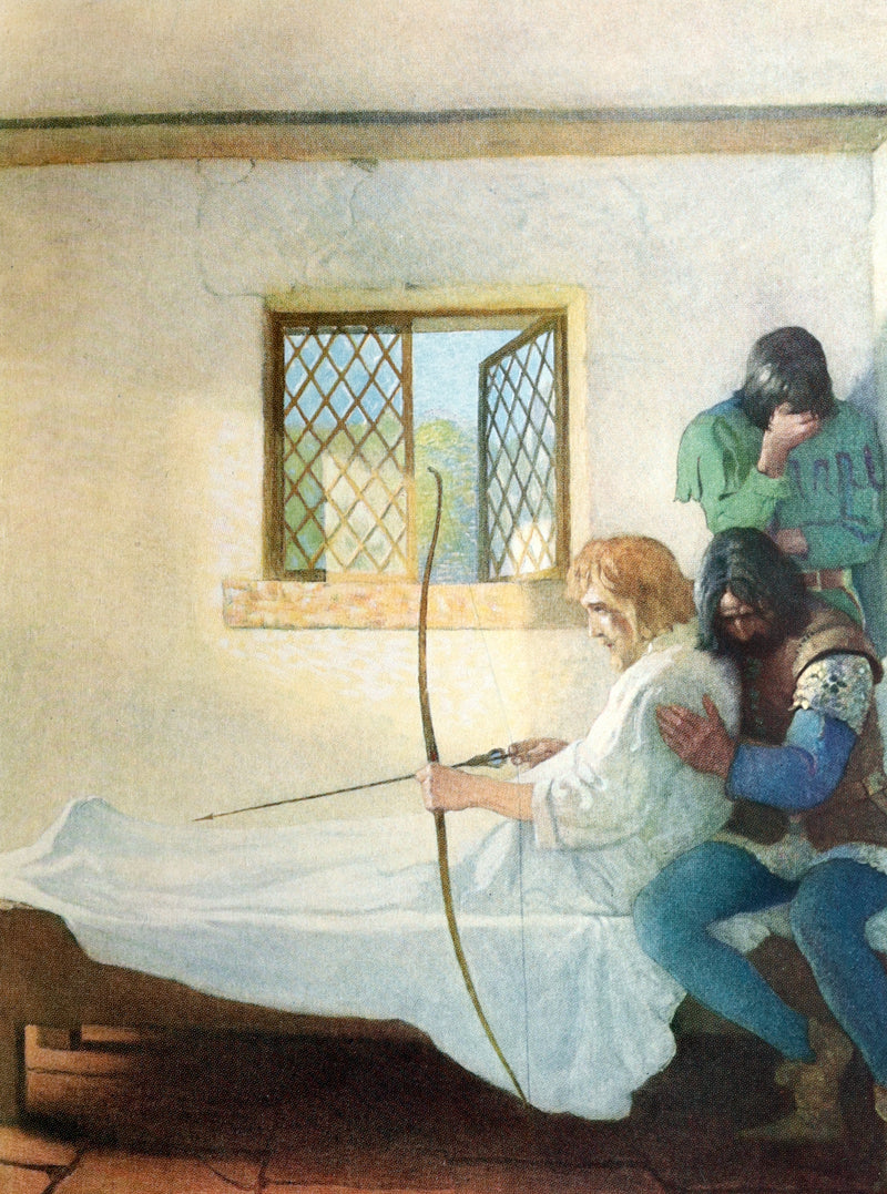 1917 First illustrated Edition by N.C. Wyeth - Robin Hood