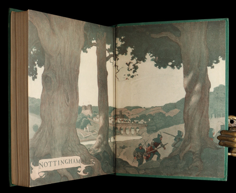 1917 First illustrated Edition by N.C. Wyeth - Robin Hood