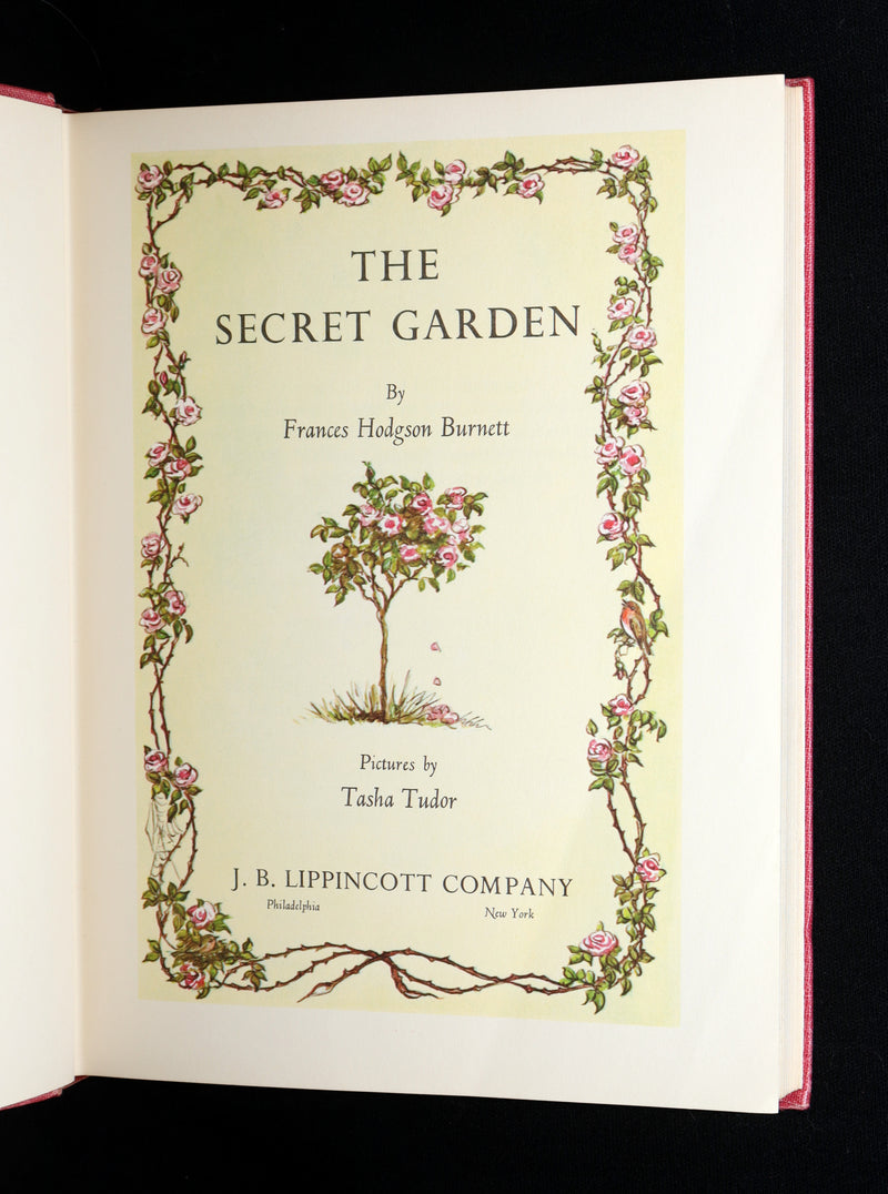 1962 First Illustrated Edition by Tasha Tudor - The Secret Garden