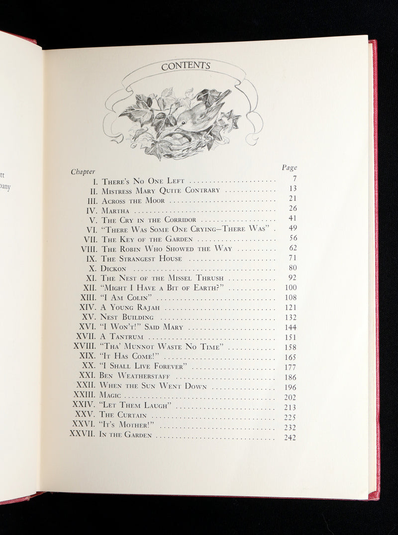 1962 First Illustrated Edition by Tasha Tudor - The Secret Garden