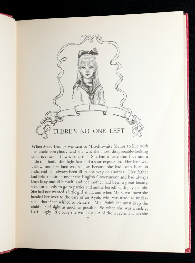 1962 First Illustrated Edition by Tasha Tudor - The Secret Garden