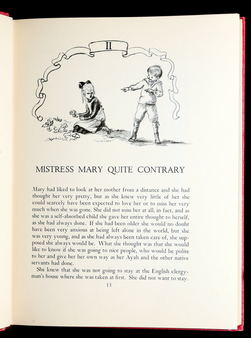 1962 First Illustrated Edition by Tasha Tudor - The Secret Garden