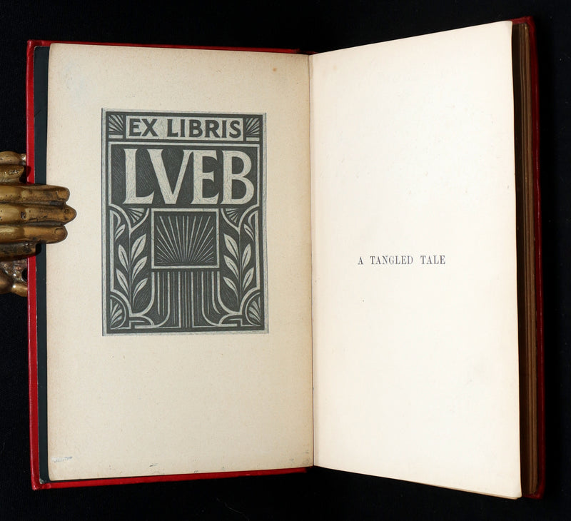 1885 Rare Book - A Tangled Tale by Lewis Carroll, illustrated by Arthur B. Frost