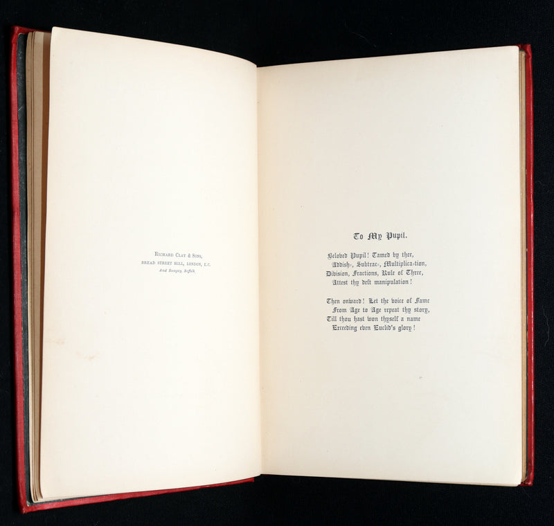 1885 Rare Book - A Tangled Tale by Lewis Carroll, illustrated by Arthur B. Frost