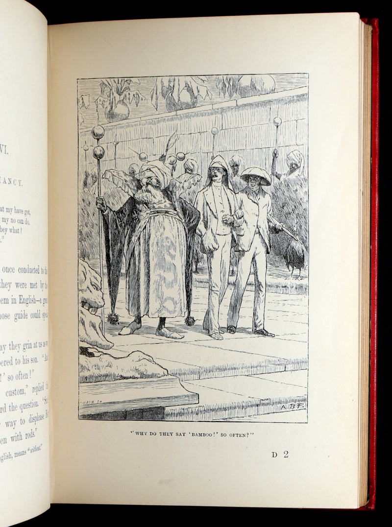 1885 Rare Book - A Tangled Tale by Lewis Carroll, illustrated by Arthur B. Frost