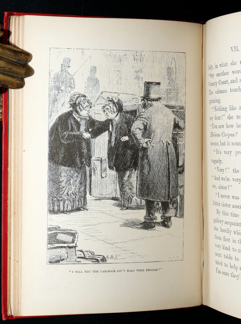 1885 Rare Book - A Tangled Tale by Lewis Carroll, illustrated by Arthur B. Frost