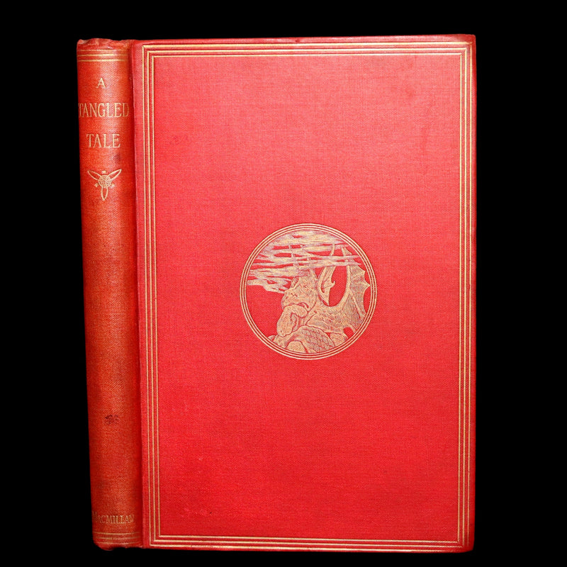 1885 Rare Book - A Tangled Tale by Lewis Carroll, illustrated by Arthur B. Frost