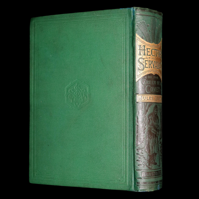 1881 Rare Second Edition - Hector Servadac The Career of a Comet by Jules Verne