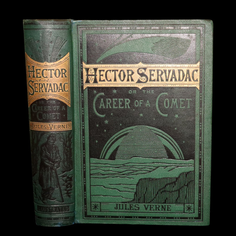 1881 Rare Second Edition - Hector Servadac The Career of a Comet by Jules Verne