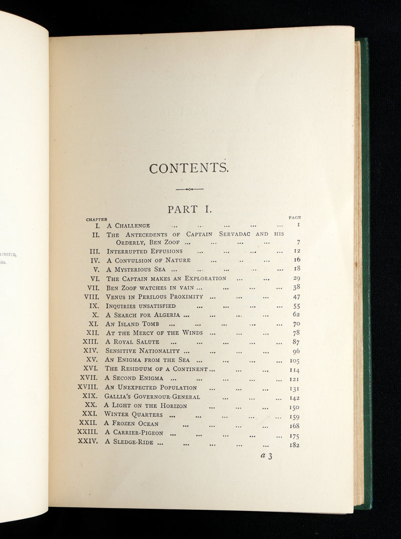 1881 Rare Second Edition - Hector Servadac The Career of a Comet by Jules Verne