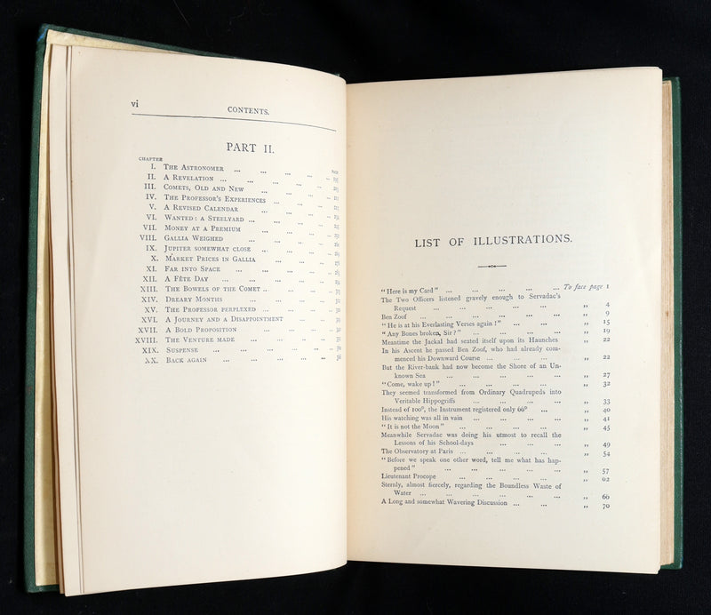 1881 Rare Second Edition - Hector Servadac The Career of a Comet by Jules Verne