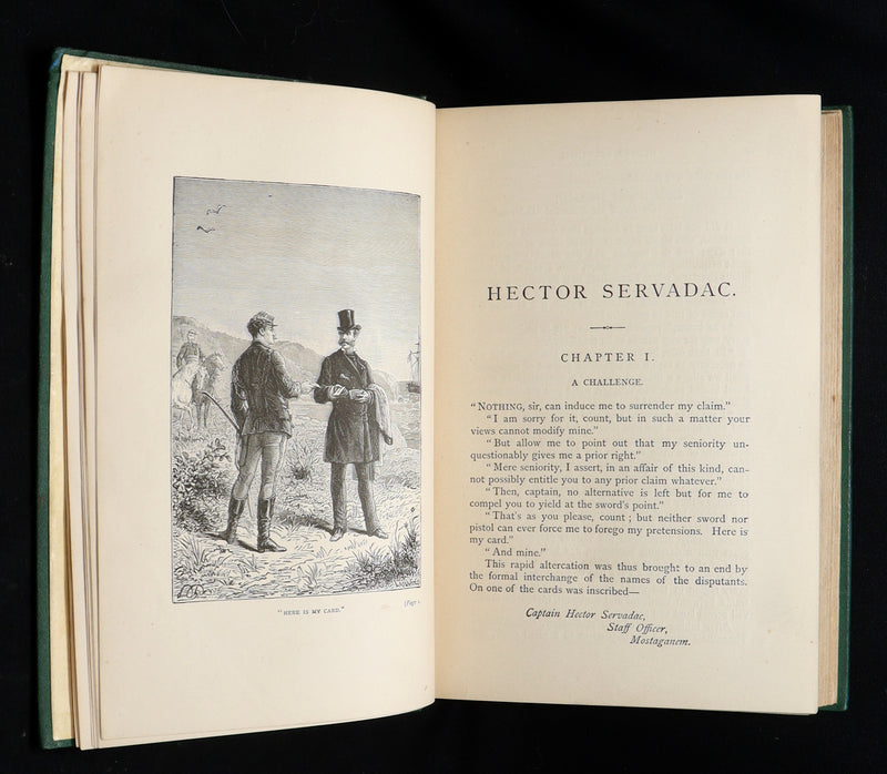 1881 Rare Second Edition - Hector Servadac The Career of a Comet by Jules Verne
