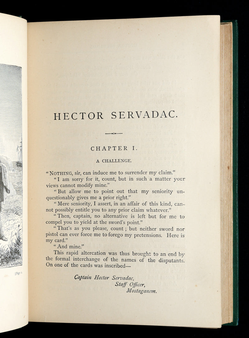 1881 Rare Second Edition - Hector Servadac The Career of a Comet by Jules Verne