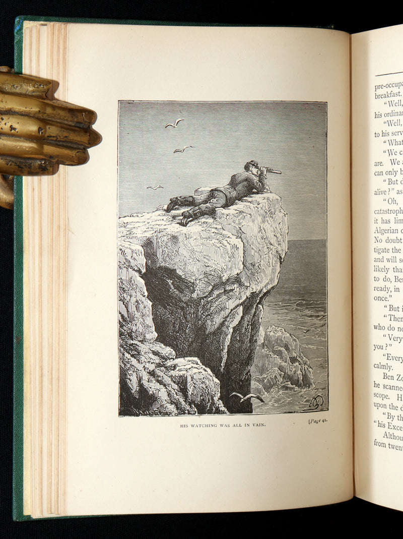 1881 Rare Second Edition - Hector Servadac The Career of a Comet by Jules Verne