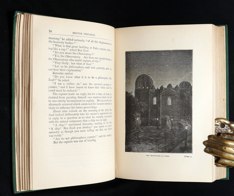 1881 Rare Second Edition - Hector Servadac The Career of a Comet by Jules Verne