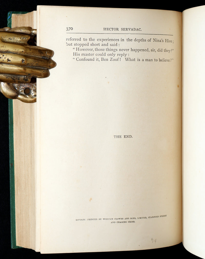 1881 Rare Second Edition - Hector Servadac The Career of a Comet by Jules Verne