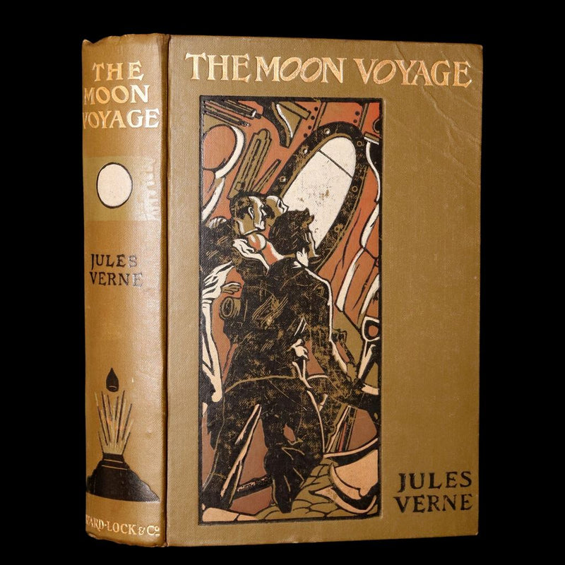 1912 Jules Verne -The Moon Voyage, From the Earth to the Moon and Round the Moon