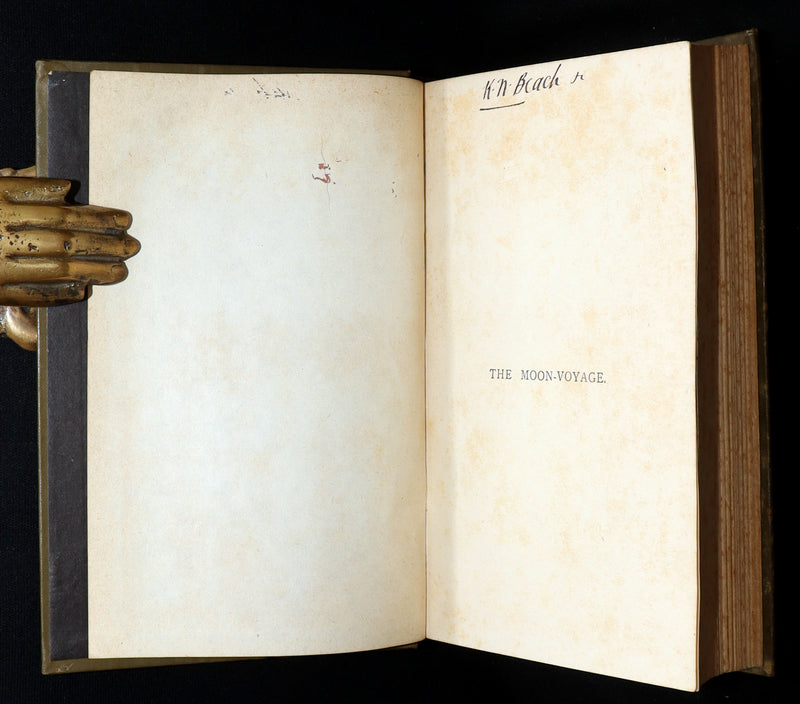 1912 Jules Verne -The Moon Voyage, From the Earth to the Moon and Round the Moon